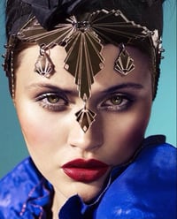 Image 1 of PLISSÉ DOUBLE Earring