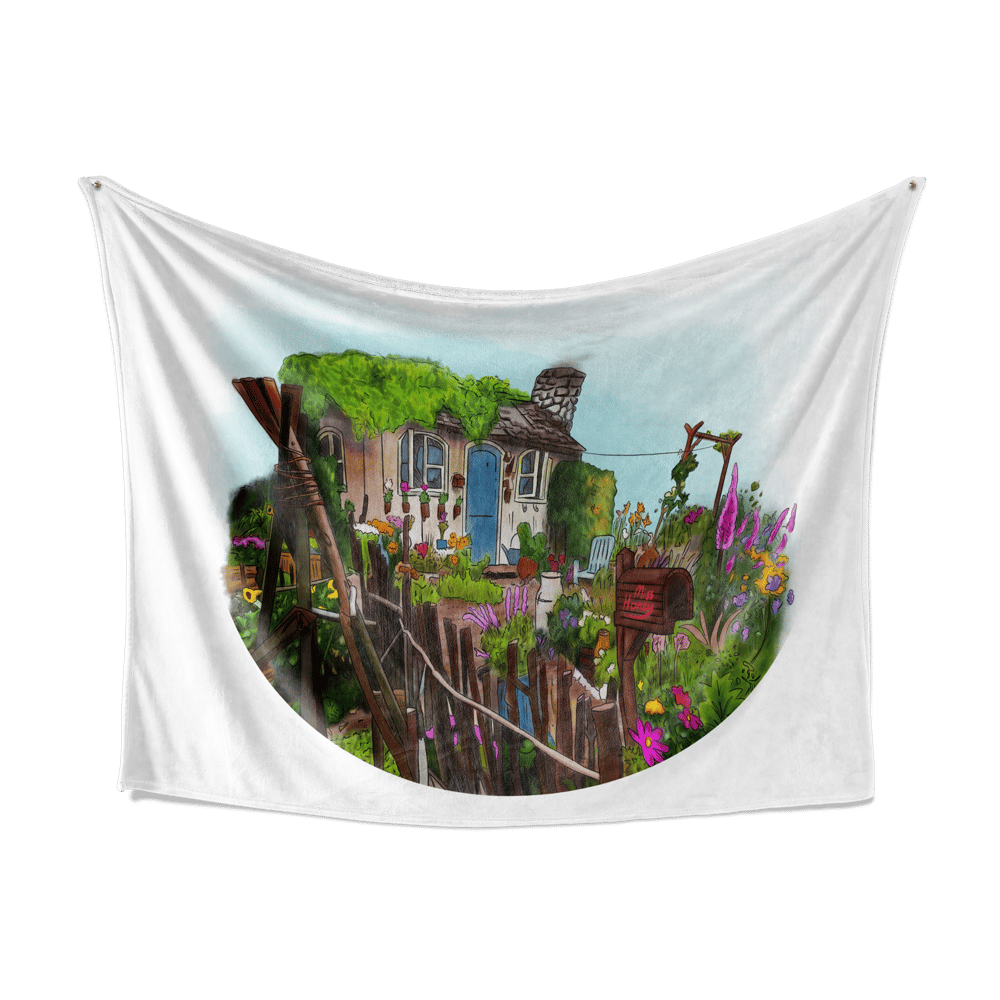 Cottage Fleece Blanket