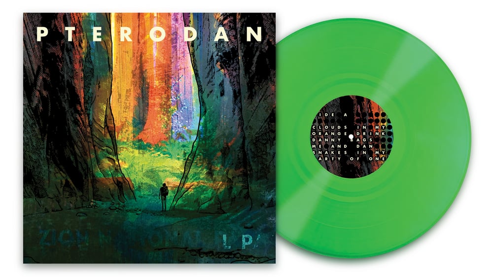 PTERODAN - COMBO - 12" VINYL ALBUM & SCREEN PRINT  