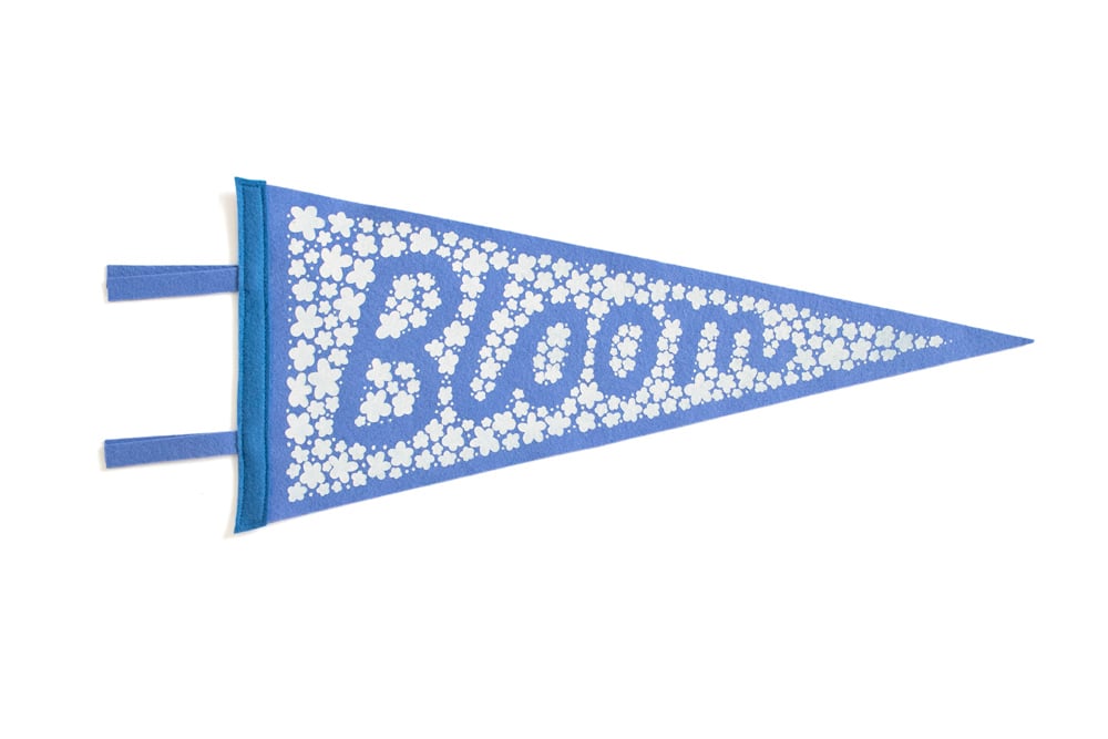 Image of BLOOM Felt Pennant