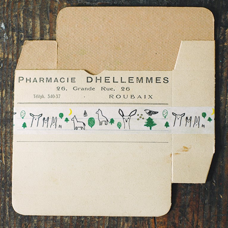 Image of Classiky Washi Tape - Forest