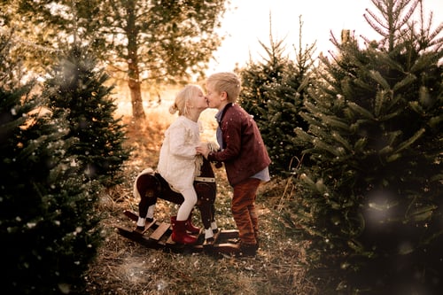 Image of LET IT SNOW- TREE FARM MINIS - 2025 $475