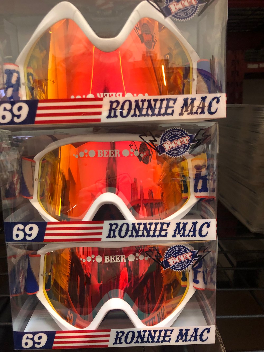 Ronnie Mac BEER Goggle Limited Edition "RM69"