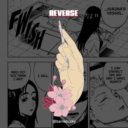 Image of REVERSE ✤ [enamel pin]