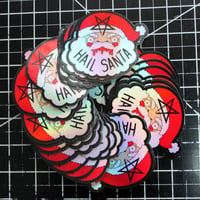 Image 5 of Hail Santa Stickers