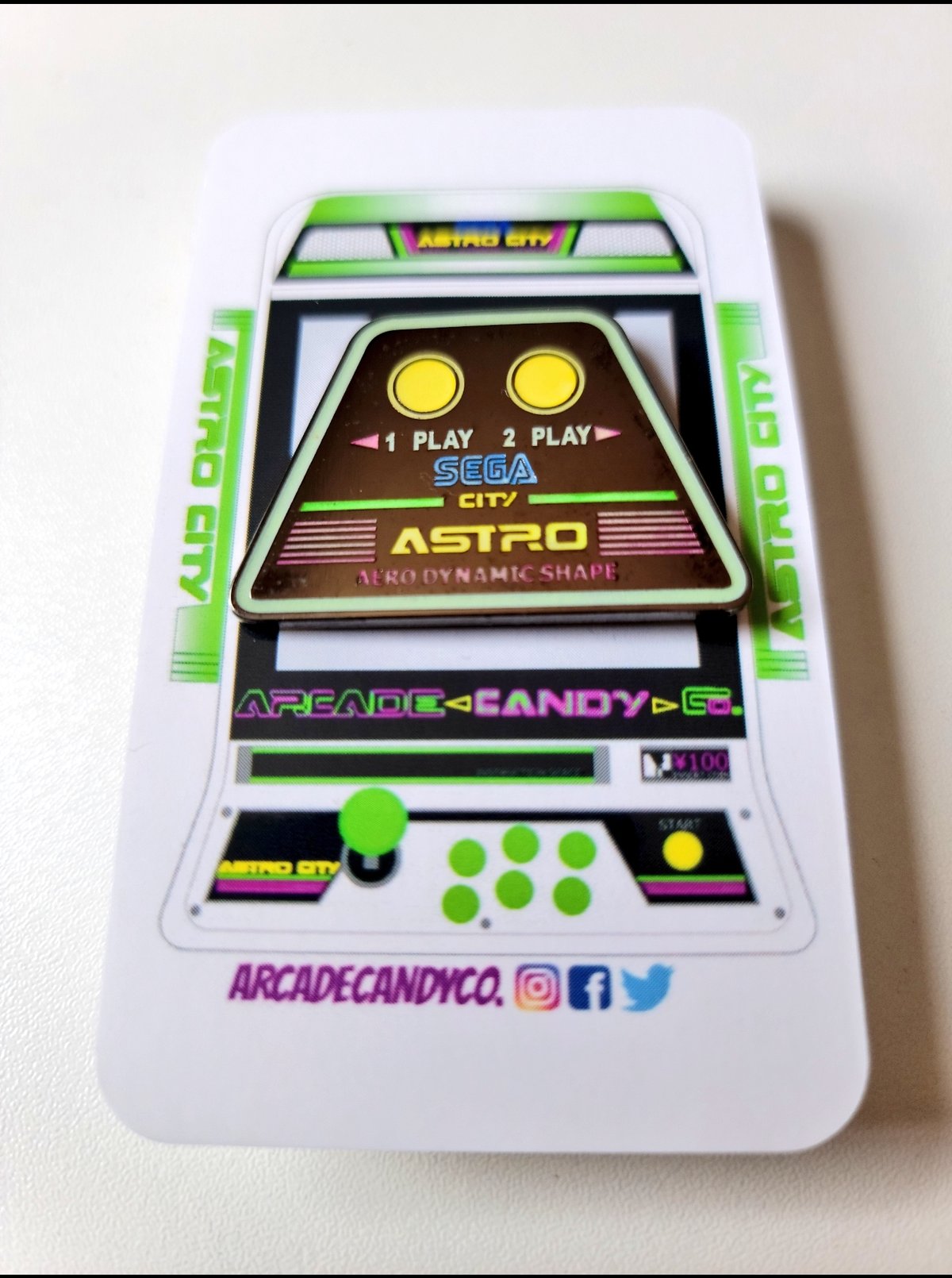 Image of Series 2: SEGA Astro City Pin/Keychain 