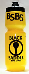 Black Saddle 24 oz Water Bottle