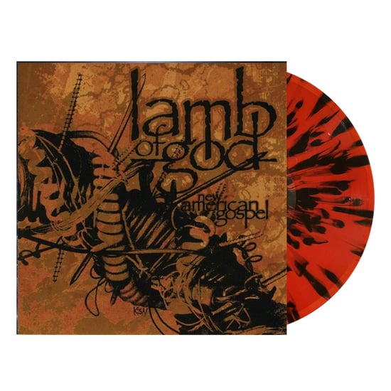 Lamb Of God - New American Gospel LP (Translucent Flame with Black ...