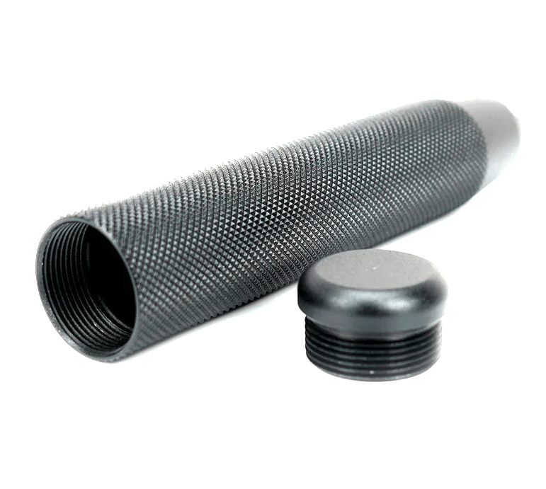 Black NRG Knurl Shift Knob Long Tasty Garage