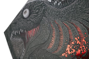 Image of "Shin Godzilla" Red Foil Artist Edition - Remarqued