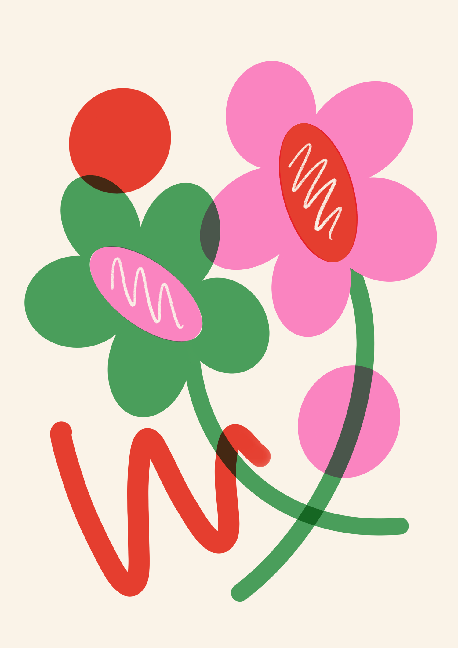 Spring Print A4