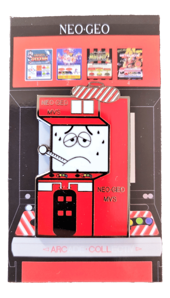 Image of Out of Order Arcade Pin Series (Red/Blue) 