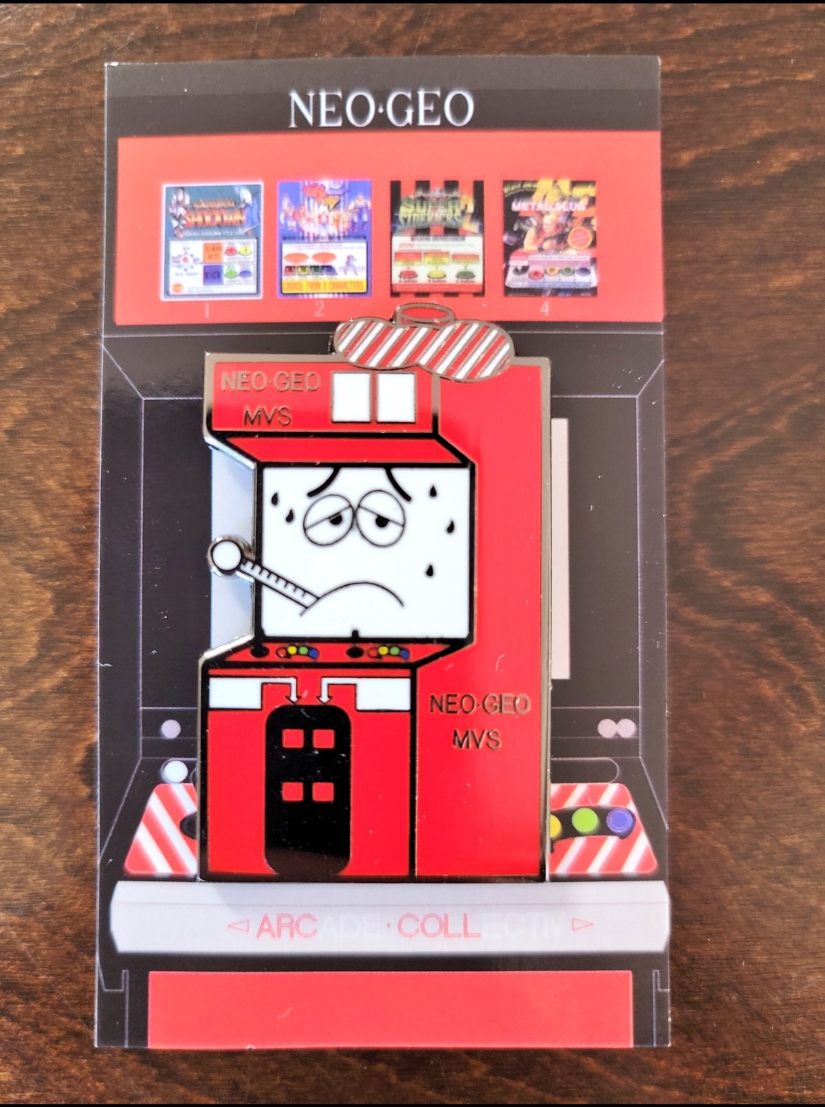 Image of Out of Order Arcade Pin Series (Red/Blue) 