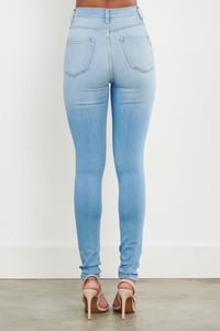 Image 5 of Distressed Skinny Jeans 