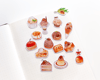 Fall Desserts Washi Stickers