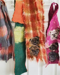 Image 1 of Wet Felted Scarf  