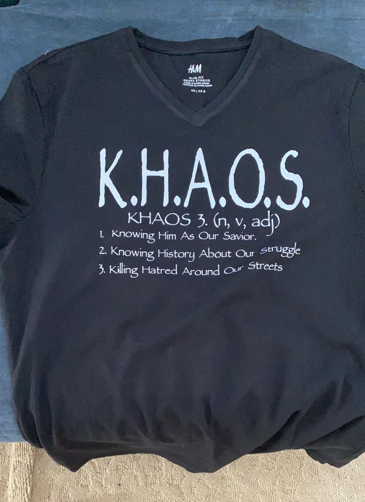 Image of K.H.A.O.S.  Meanings