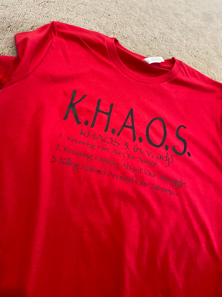 Image of K.H.A.O.S.  Meanings