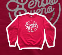 Herbo Bueno Sweatshirt - Red with Gold Trim