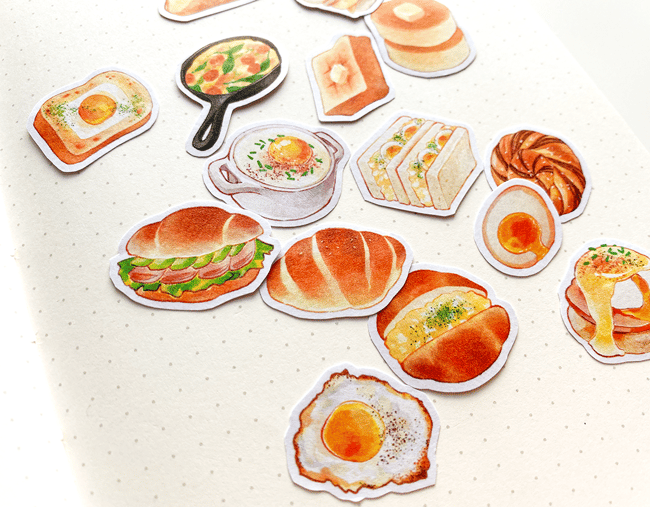 Brunch Washi Stickers