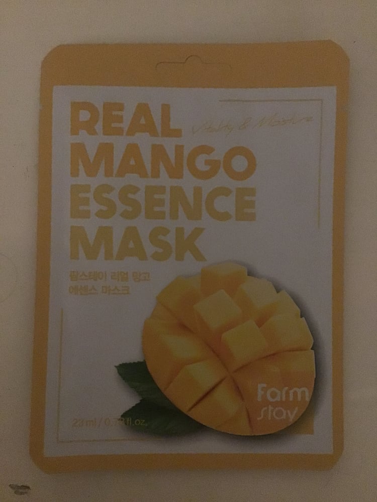 Image of Mango Moisturizing Facial Sheet Mask 