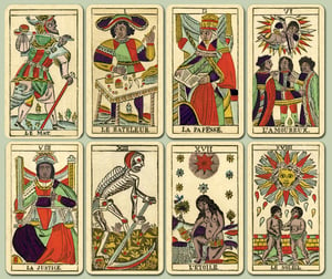 Image of François Gassmann Tarot, c. 1840-1870