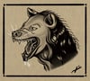 Laughing Puppy Print