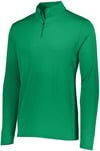 Adult 1/4 Zip  Pullover Performance,  Green