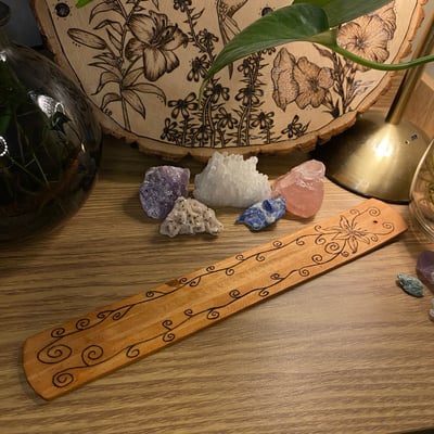Image of Blooming Vine Incense Holder