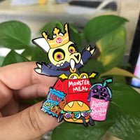Image 1 of 'King's Monster Meal' Enamel Pin! 