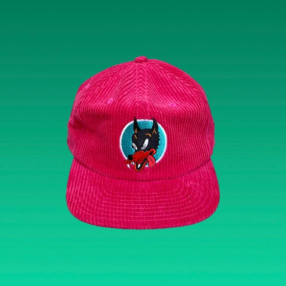 Image of NEW Wolf Custom Corduroy Snapback Hat!!!