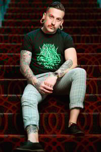 Image 2 of Alienboyy Apparel Deathcore Logo Tee 