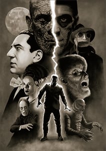 Image of UNIVERSAL MONSTERS - MIDNIGHT EDITION