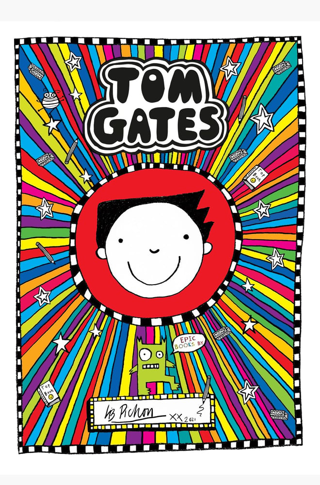 Image of Tom Gates Poster Print - Signed by Liz Pichon