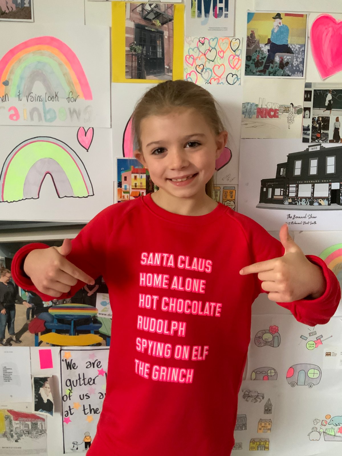 Image of KIDS RED CHRISTMAS SWEATER