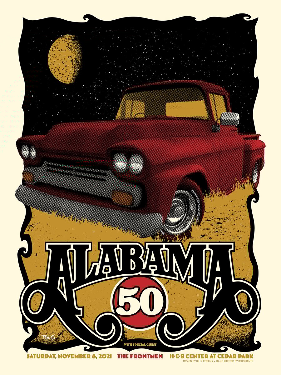 Alabama official show poster | Billy Perkins