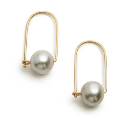 Image of 14 kt and Pearl Earrings (3 styles)
