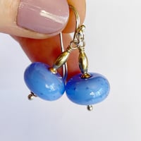 Image 5 of Soft Periwinkle Blue Earrings