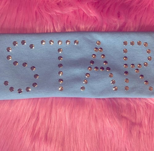 Image of RESTOCK 💘Sky Blue Studded Star 💖