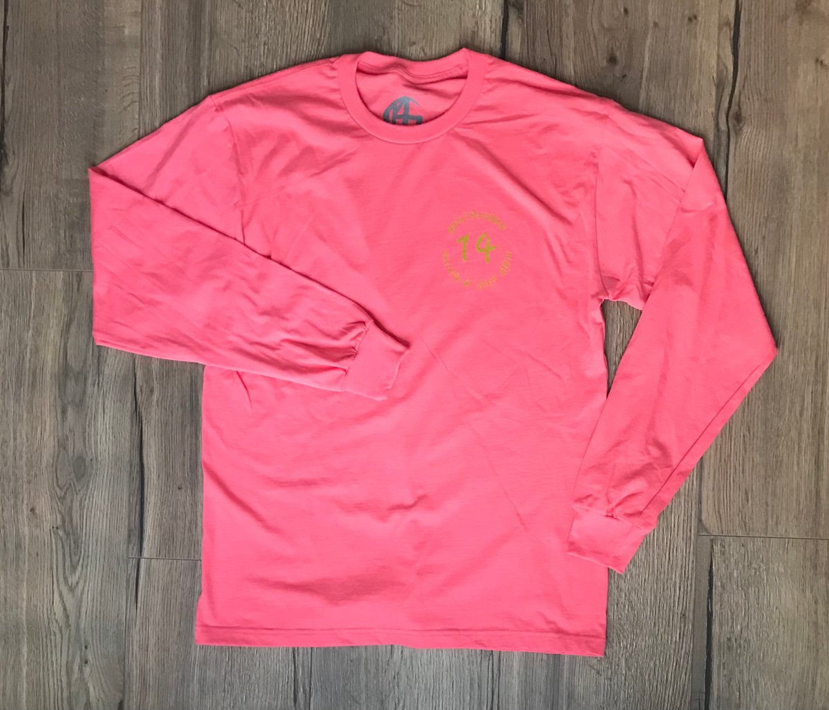 Image of SALE: Società di Sport Alpini Long Sleeve Tee Coral