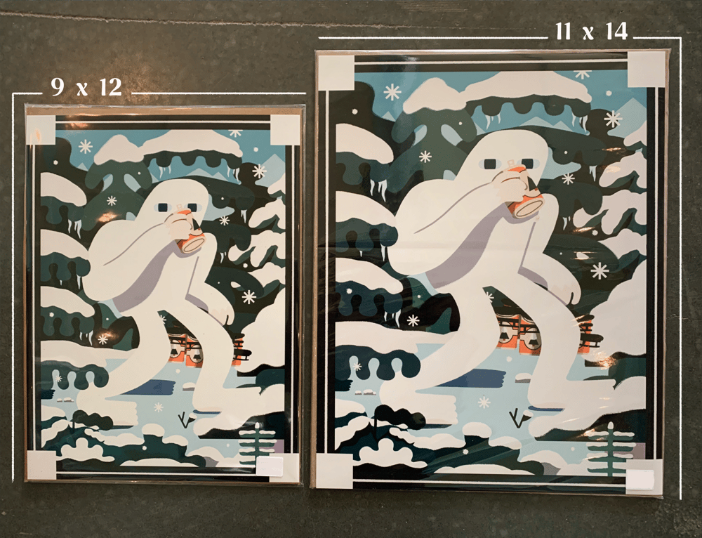 Image of Yeti's like Stout Beer Print 