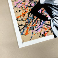 Image 4 of "Drip Remover" Giclee and Screen Print - Sand Edition Artist Proof