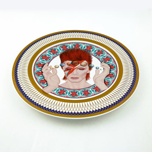 Image of Rockstar - Large Fine China Plate - #0774