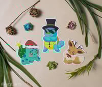 Image 3 of Christmas-Themed Pokemons Stickers