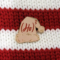 Image 1 of Ho Cubed Enamel Pin