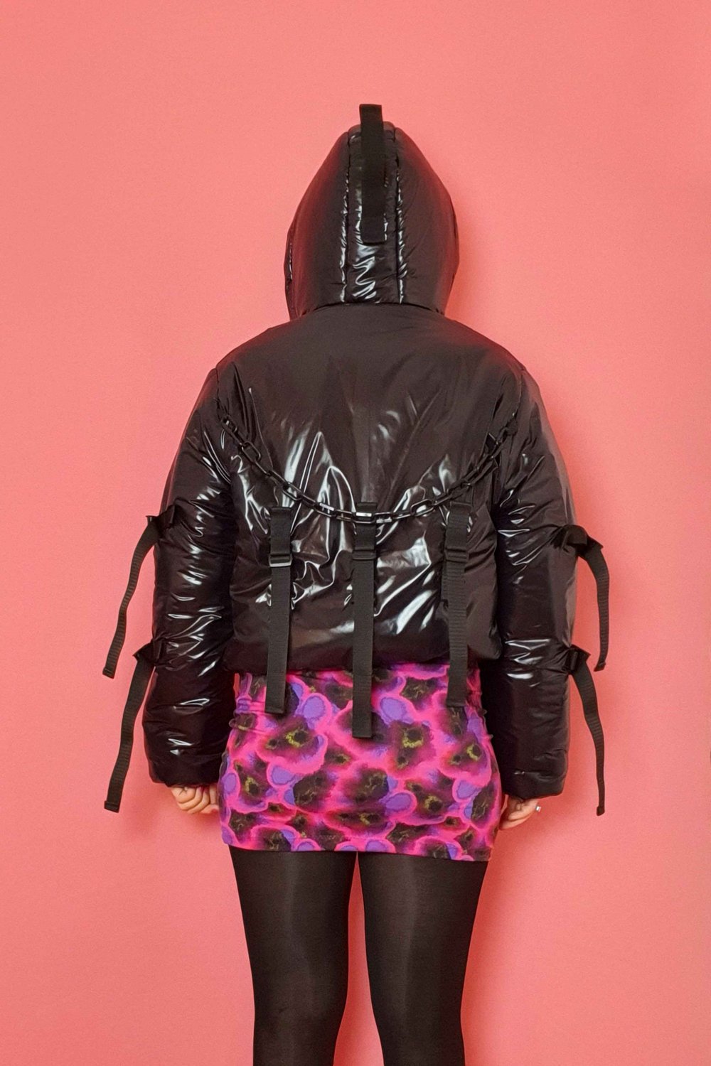 Image of Glossy Black Jacket