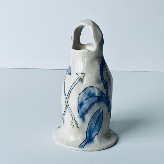 Image of Small Bud Vase with Lilies