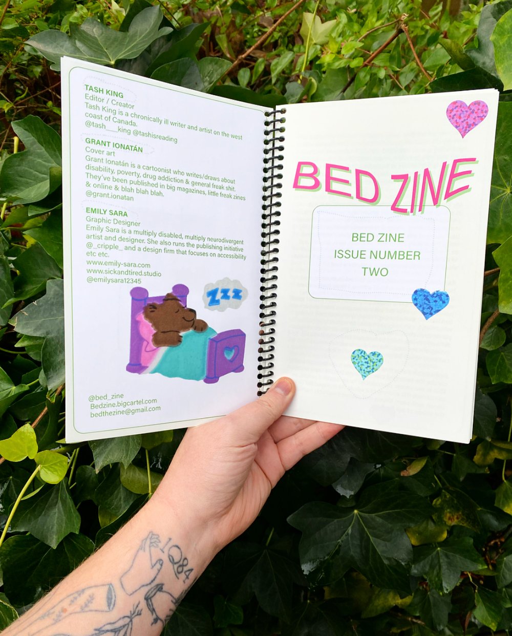 Image of Bed Zine Issue Two