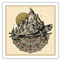 Image 1 of Mt. Tortuga - 10x10" PRINT