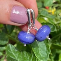 Image 5 of Violet Earrings - Leverbacks